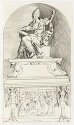 Étude pour le tombeau du pape Clément VII, d